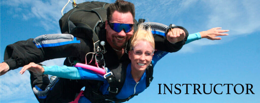 Skydiving instructor training